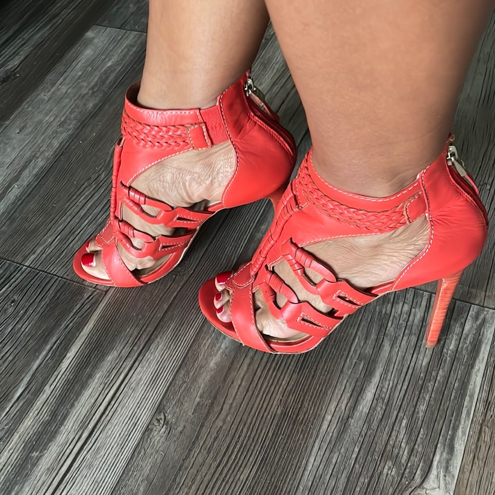 Orange Heels